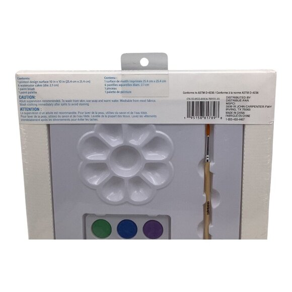 Creatology Watercolor Surprise Kit Unicorn Kids Paint Brush & Palette Art Set - Picture 7 of 12